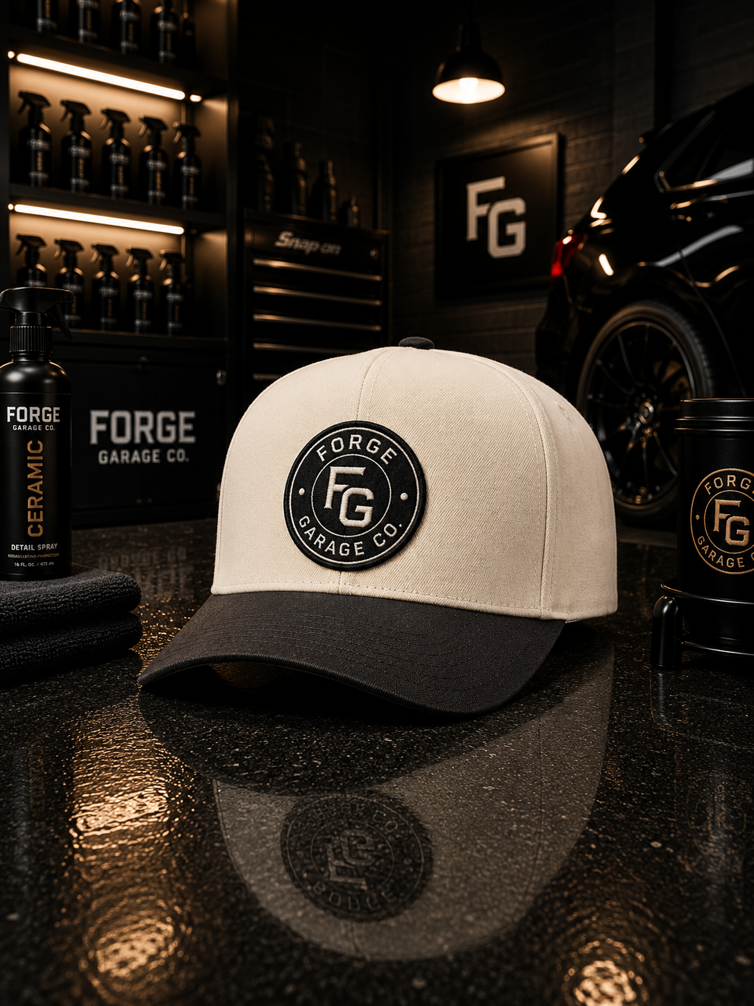 Forge Garage Co. Heritage Snapback Hat