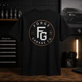 Forge Garage Co. Logo Tee — Oversized Boxy T-Shirt